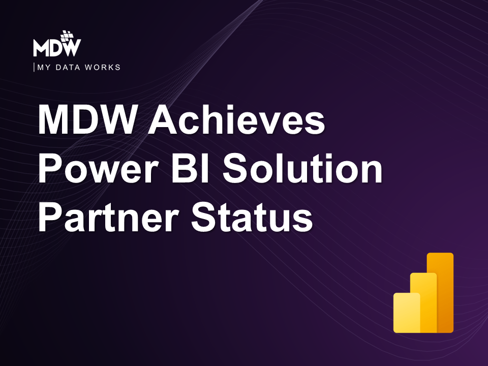 MDW Achieves Power BI Solution Partner Status